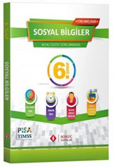  Sonuç 6Sınıf Sosyal Bilimler Set | Kolektif | Sonuç Yayınları (Ankara) | 9786257474221 | 