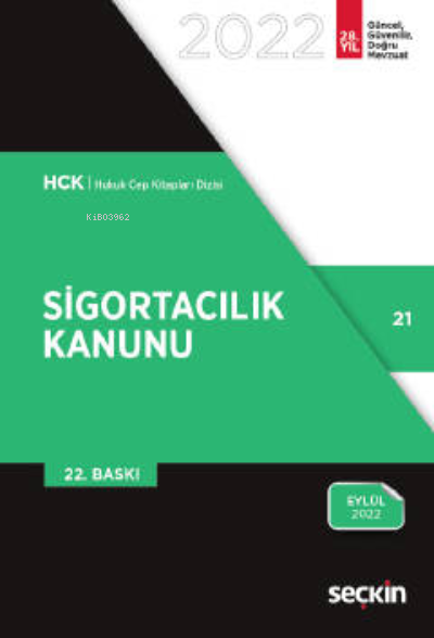  Sigortacılık Kanunu | Sigortacılık Kanunu | Kolektif | Seçkin Yayıncılık | 9789750279225 
