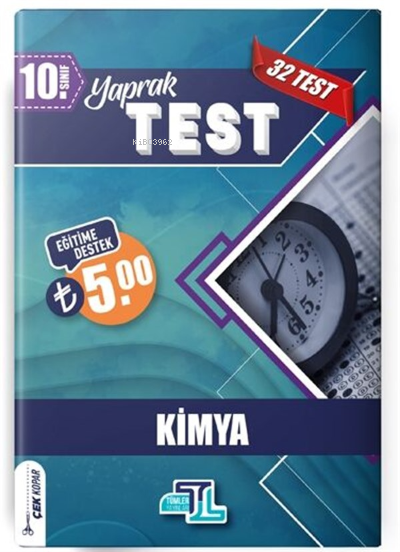  Tümler 10Sınıf Yaprak Test Kimya 2021 | Tümler 10Sınıf Yaprak Test Kimya 2021 | Kolektif | Tümler Yayınları (Bayilik) | 9786257273114 