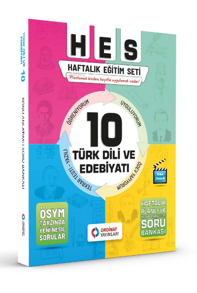 10. Sınıf Türk Dili Ve Edebiyatı  Set ( Hes Serisi )