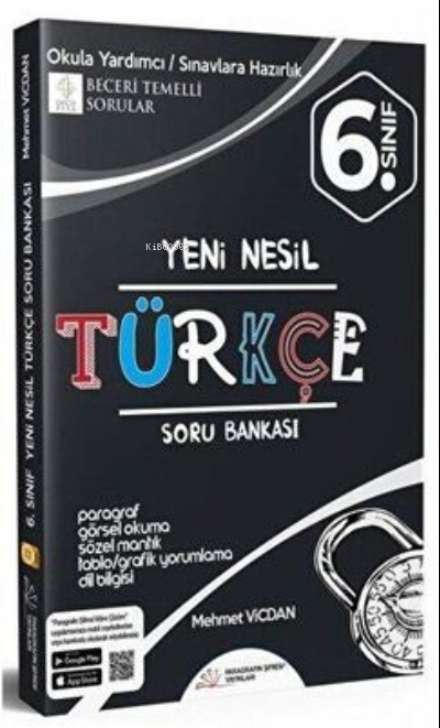 6.Sınıf Türkçe Soru Bankası Paragrafın Şifresi Yayınları