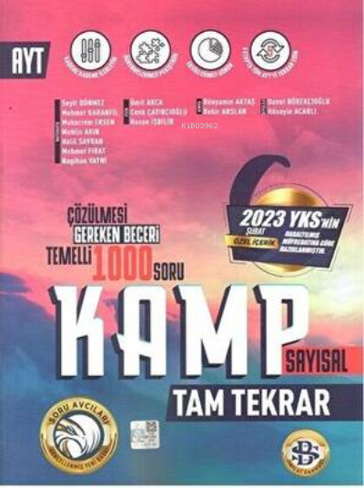 Sarmal Yks Ayt *Özel* Kamp Tam Tekrar Sys - 2023