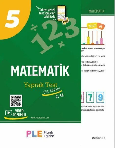 PLE - 5.Sınıf - Matematik - Yaprak Test (1-48)