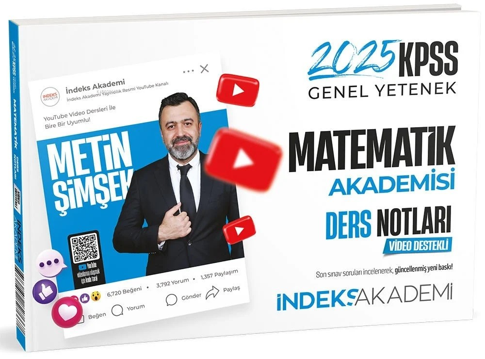 İndeks 2025 KPSS Matematik Akademisi Video Ders Notları