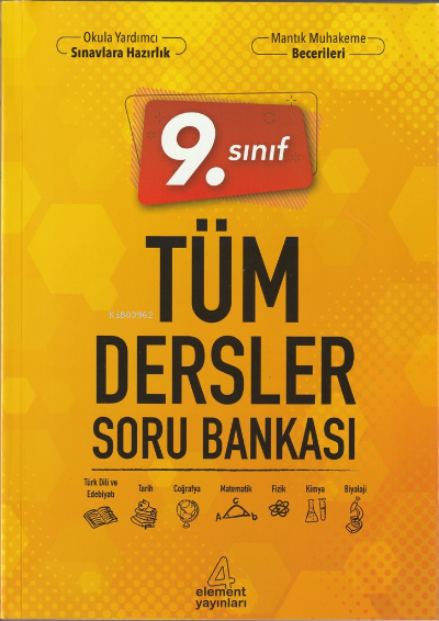  Sınıf Tüm Dersler Soru Bankası | Kolektif | 4 Element (Hazırlık) | 9786052573266 | 