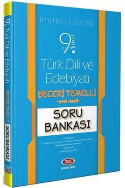 Data 9.Sınıf Türk Dili Ve Edebiyatı Protokol Soru Bankası Beceri Temelli