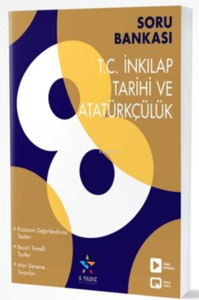Beş Yıldız Yayınları T.C İnkılap Tarihi Ve Atatürkçülük Soru Bankası
