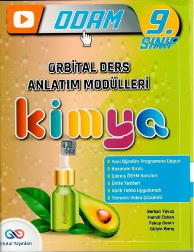 ORBİTAL 09 DERS ANLATIM MODÜLLERİ KİMYA - 2022