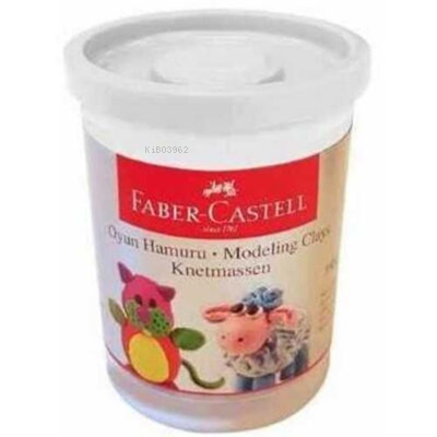  Faber Castell Oyun Hamuru (Tekli) (Beyaz) (110 Gr) (3+) | Faber Castell Oyun Hamuru (Tekli) (Beyaz) (110 Gr) (3+) | Faber Castell | 8681241056869 