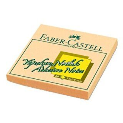  Faber Castell Yapışkan Notluk Harmony Krem 75x75 mm | Faber Castell | 4044355776544 | 