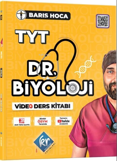 Kr Akademi Hoca TYT Dr. Biyoloji Video Ders Kitabı