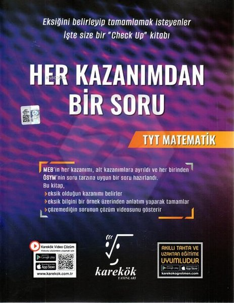 Karekök TYT Matematik Her Kazanımdan Bir Soru 2023-2024