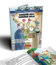 Nasrettin Hoca 1 - İngilizce - Türkçe Hikayeler (Renkli - Resimli 7+Yaş) İlköğretim Düzeyi