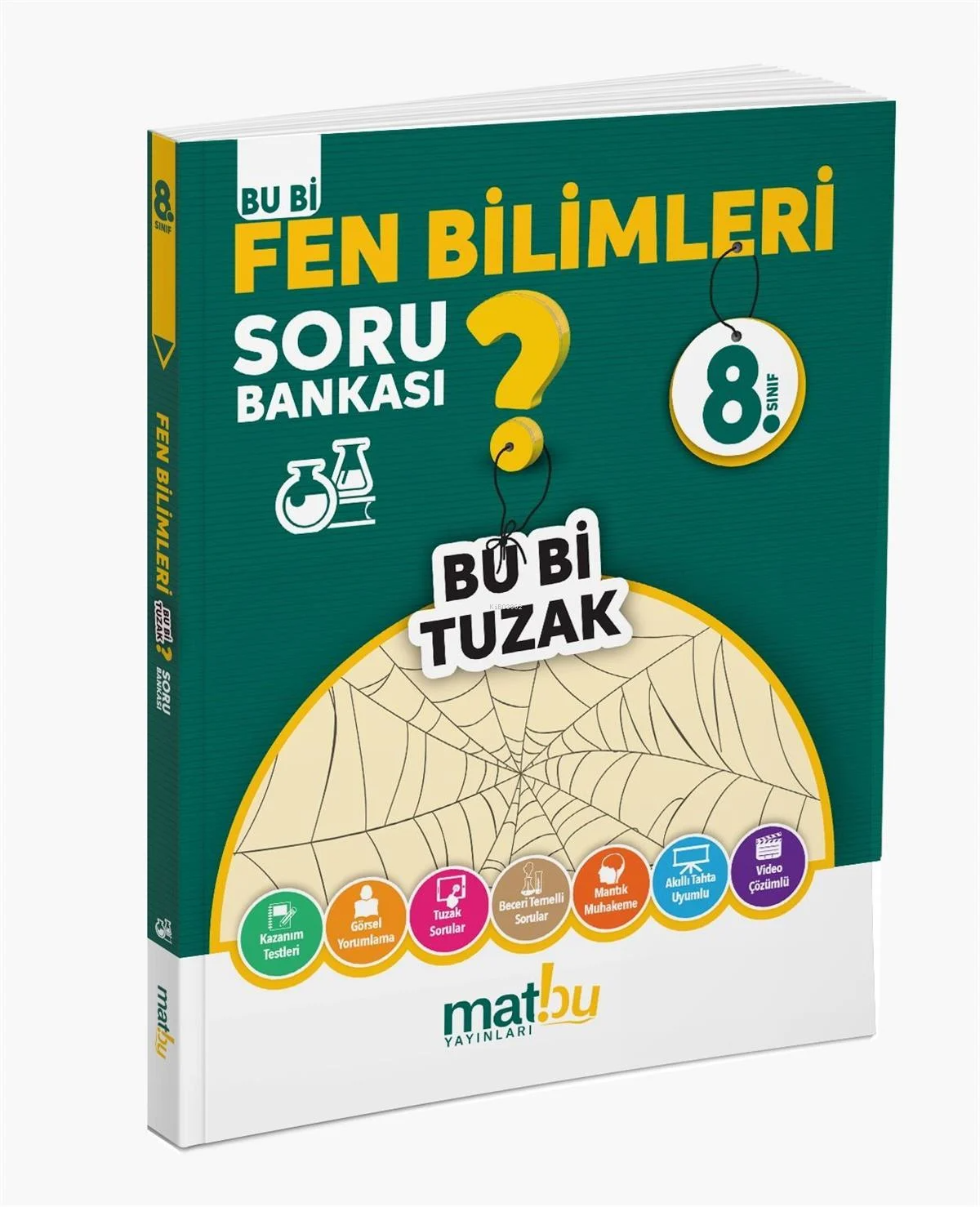  8Sınıf Fen Bilimleri Bu Bi Tuzak Soru Bankası | 8Sınıf Fen Bilimleri Bu Bi Tuzak Soru Bankası | Kolektif | Matbu Yayınları (Hazırlık) | 9786259980096 