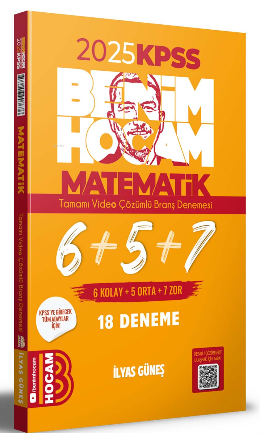 2024 KPSS Matematik Tamamı Çözümlü 6+5+7 Deneme