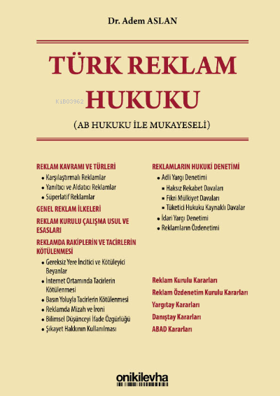 Türk Reklam Hukuku