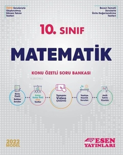 Esen 10.Sınıf Matematik Konu Özetli Soru Bankası