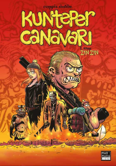  Kunteper Canavarı 2 ZIN ZIN | Cengiz Üstün | Marmara Çizgi Yayın Dağıtım | 9786257646550 | 