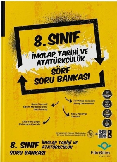 Fikri Bilim 8.Sınıf İnkılap Tarihi Soru Bankası