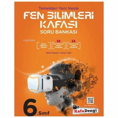  6 Sınıf Fen Bilimleri Kafası Soru Bankası | 6 Sınıf Fen Bilimleri Kafası Soru Bankası | Kolektif | Kafa Dengi | 9786052387207 