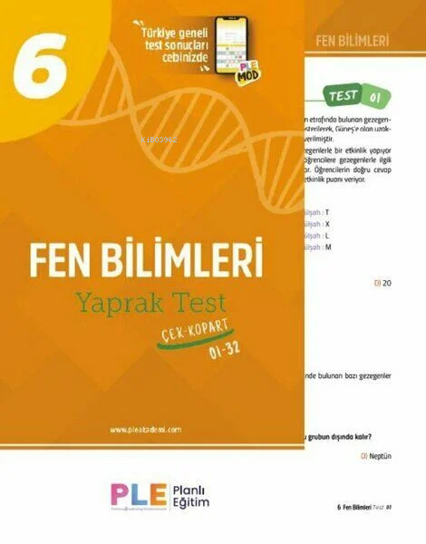 PLE - 6.Sınıf - Fen Bilimleri - Yaprak Test (1-32)