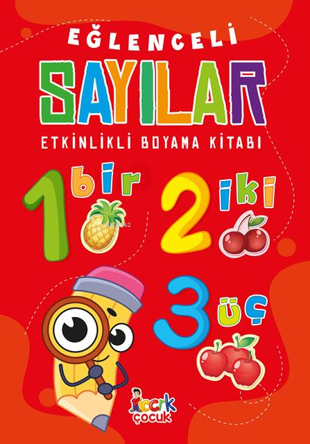 Eğlenceli Sayılar (Etkinlikli Boyama Kitabı)