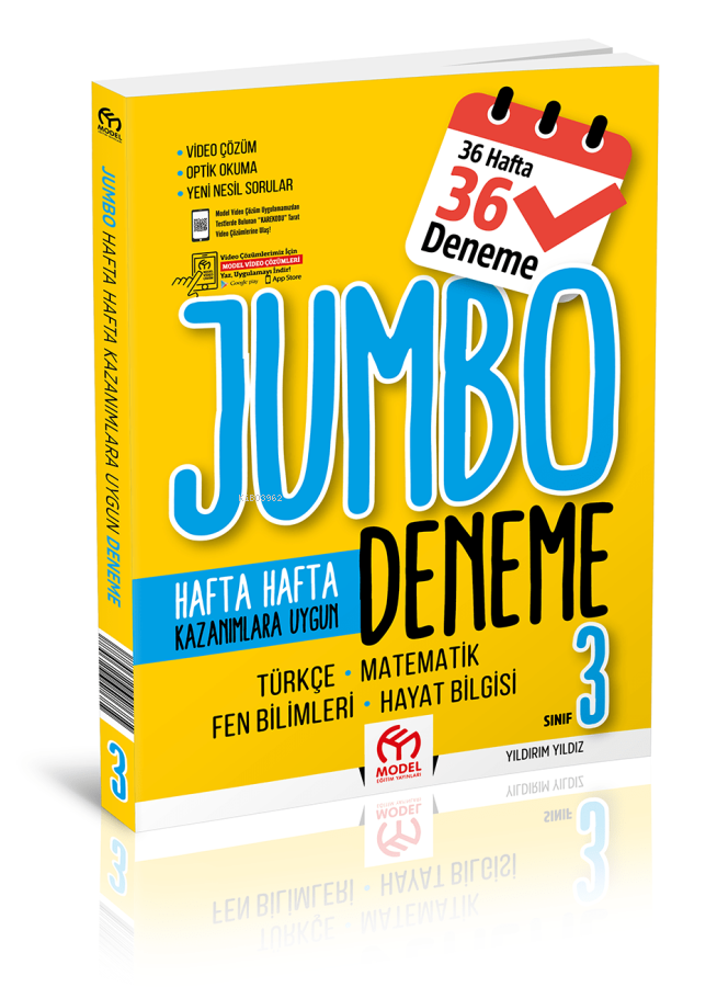 3. Sınıf Jumbo Tüm Dersler Deneme