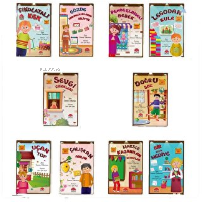  Tatlı mı Tatlı Hikayeler Seti 10 Kitap Takım | Tatlı mı Tatlı Hikayeler Seti 10 Kitap Takım | Gamze Dokumacı | Aktaş Yayıncılık | 9786059325417 