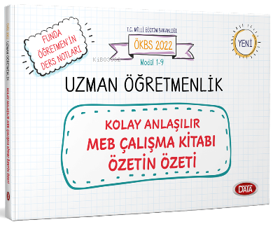  Uzman Öğretmenlik Kolay Anlaşılır Meb Çalışma Kitabı Özetin Özeti | Uzman Öğretmenlik Kolay Anlaşılır Meb Çalışma Kitabı Özetin Özeti | Kolektif | Data Yayınları | 9786258469899 