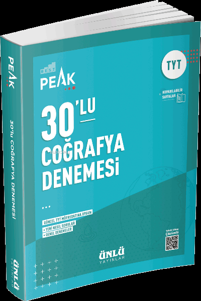 Ünlü Tyt Coğrafya Bestpeak 30’lu  Denemesi