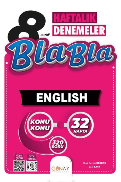 BLA BLA Serisi 32 Haftalık 8. Sınıf İngilizce