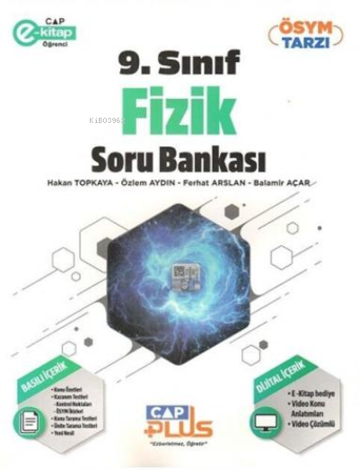 Çap 09.Sınıf S.B. Anadolu Plus Fizik - 2023