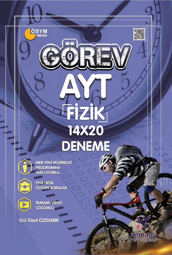  Armada Görev Ayt Fizik 14x20 Deneme Kitabi | Gül Sibel Özdemir | Armada Yayınları (Sınav) | 9786258266511 | 