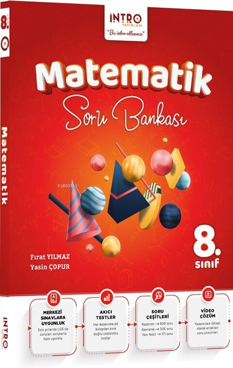 İntro Yayınları 8. Sınıf Matematik Soru Bankası