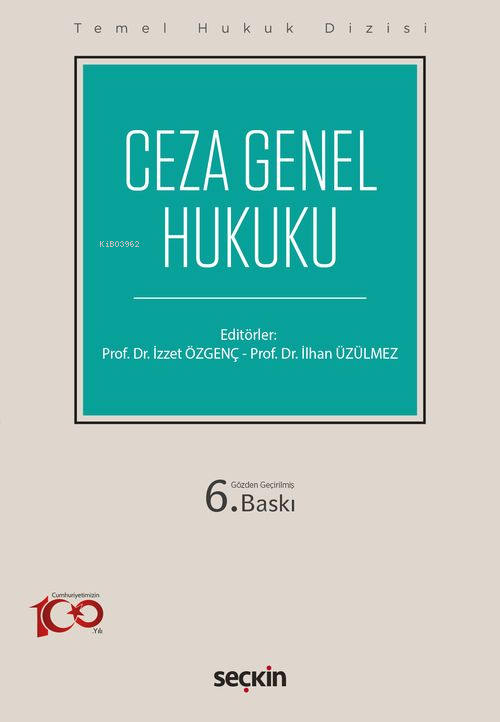 Ceza Genel Hukuku (THD)