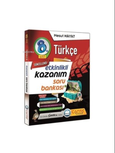 Çanta 8.Sınıf Kazanım Türkçe Soru Bankası