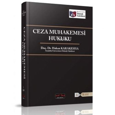  Ceza Muhakemesi Hukuku | Ceza Muhakemesi Hukuku | Hakan Karakehya | Savaş Yayınevi | 9786059414395 