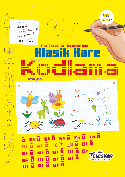 Klasik Kare Kodlama Sarı Kitap