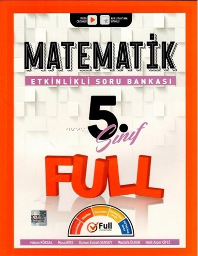  FULL 5Sınıf Matematik SB 2022 | FULL 5Sınıf Matematik SB 2022 | Kolektif | Full Matematik Yayınları (Hazırlık) | 9786057040657 