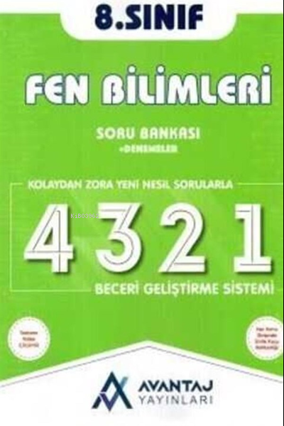  Avantaj Yayınları 8Sınıf Fen Bilimleri Soru Bankası | Kolektif | kolektif5 | Avantaj Yayınları (Hazırlık) | 9786257082174 | 
