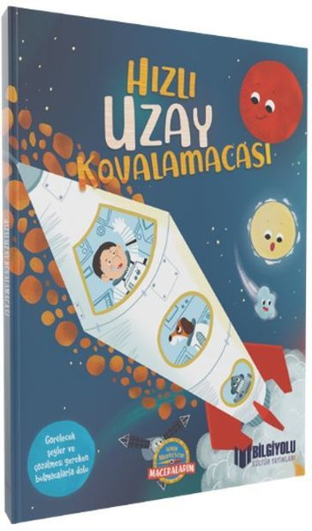  Hızlı Uzay Kovalamacası | Camilla de la Bedoyere | Bilgiyolu Yayınları | 9786257186445 | 
