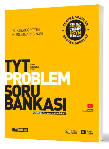 Hız Yayınları TYT Problem Soru Bankası