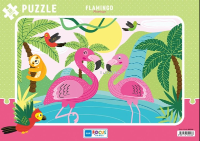 Flamingo Flamingo Puzzle 30 Parça