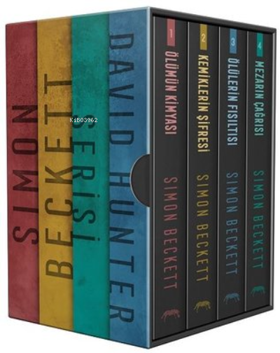 David Hunter Kutu Seti (4 Kitap Takım) | Simon Beckett | Nur Küçük | Aslıhan Kopuz | Ece Çavuşlu | Yabancı Yayınları | 9786052177907 | 