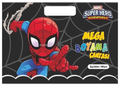 Marvel Super Hero Adventures - Mega Boyama Çantası-Spider-Man