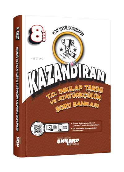8.Sınıf Kazandıran T.C. İnk.Tarihi Ve Atatürkçülük Sb.