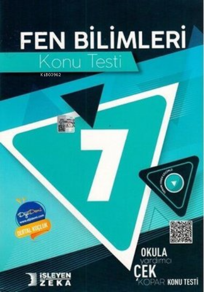  7Sınıf Çek Kopart YTest Fen Bilimleri 2020 | 7Sınıf Çek Kopart YTest Fen Bilimleri 2020 | Kolektif | İşleyen Zeka Yayınları | 9786052502310 