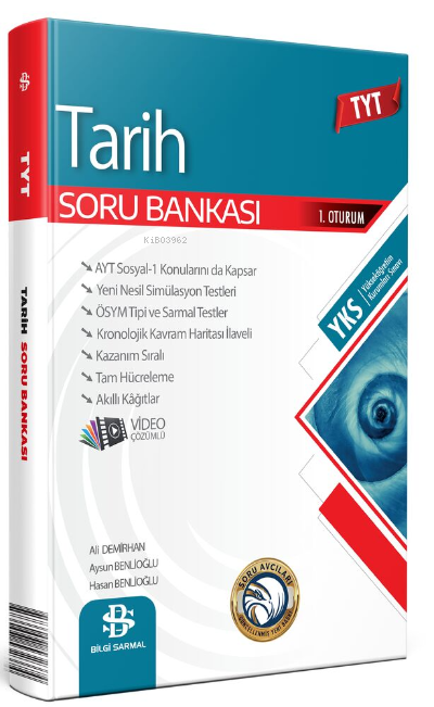  Bilgi Sarmal TYT Tarih Soru Bankası 2023 | Kolektif | Bilgi Sarmal (Bayilik) | 9786258070507 | 