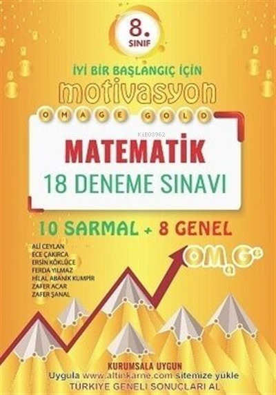 8. Sınıf Matematik Gold 18 Deneme