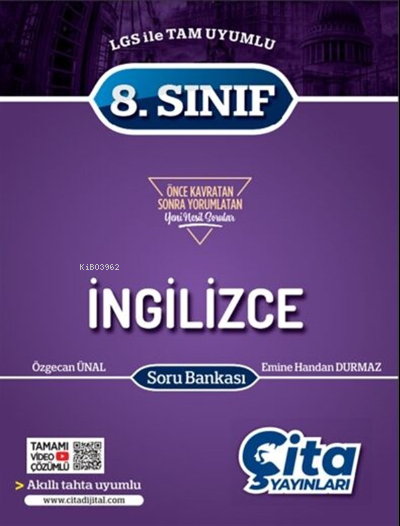  8Sınıf İngilizce Soru Bankası | Kolektif | Çita Yayınları (Bayilik) | 9786257806572 | 